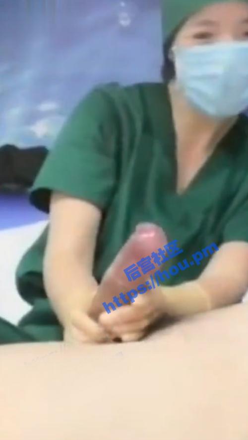 白衣天使清纯护士在手术室帮病人打飞机口交 现在看个病都这么刺激吗
